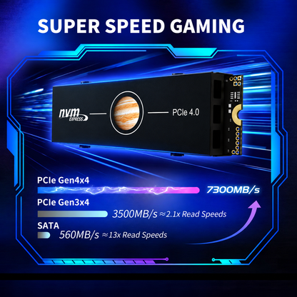 Volteon Nova — PCIe Gen4 NVMe Gaming SSD