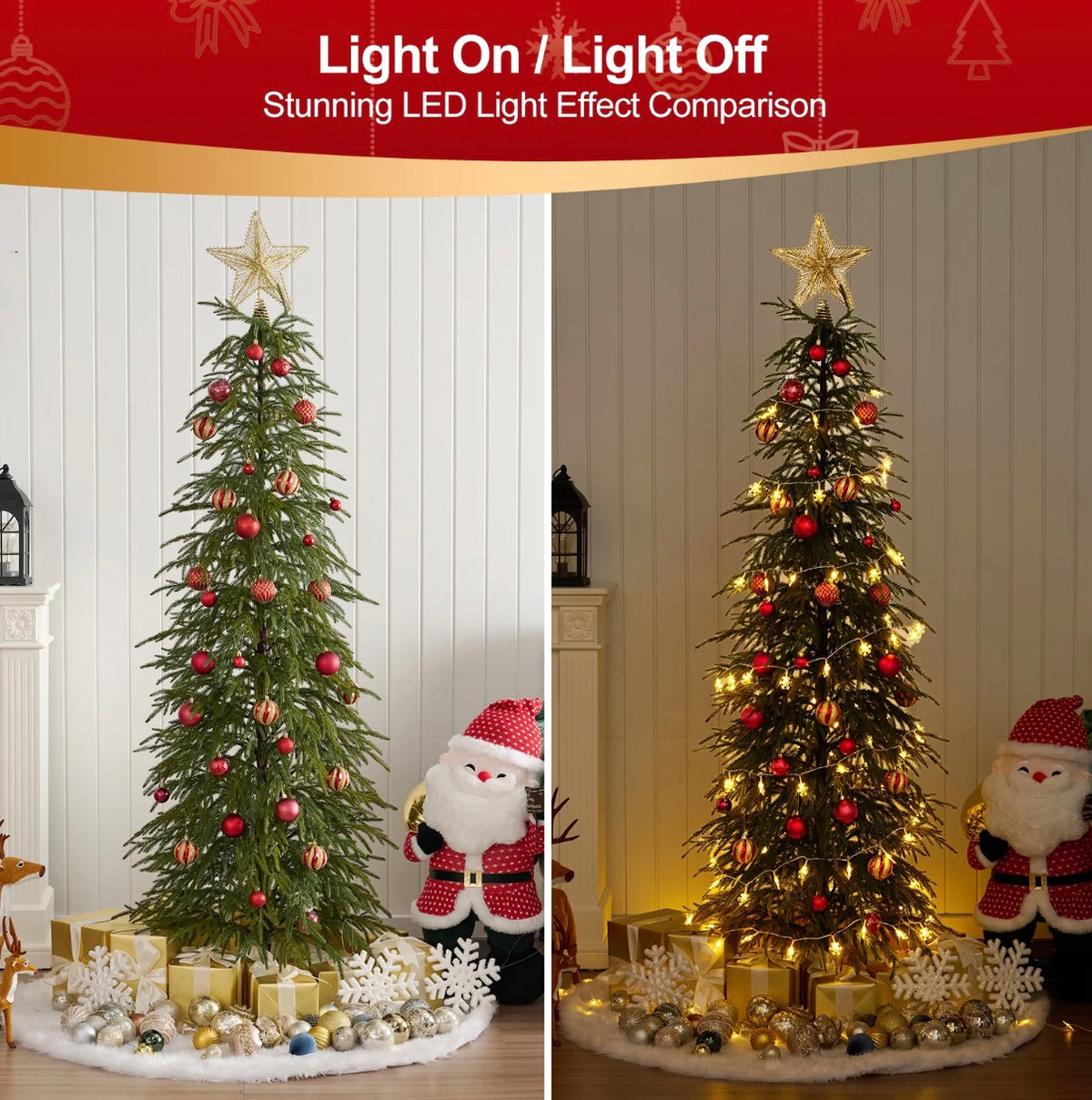 The Evergreen Row Alpine — Realistic Artificial Christmas Tree